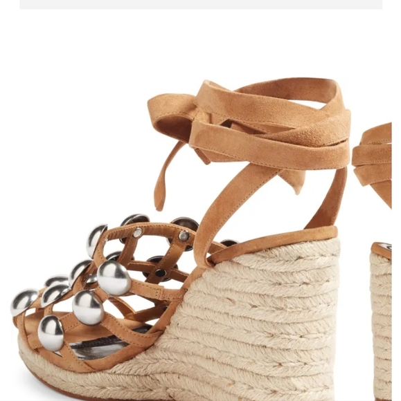 Alexander Wang Taylor Stud Wedge Sandal - Picture 3 of 8